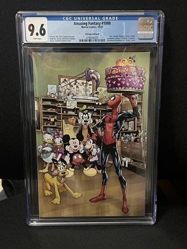 Amazing Fantasy #1000 D23 2022 - Virgin Covers B Graded CGC 9.6 D23 Expo Edition