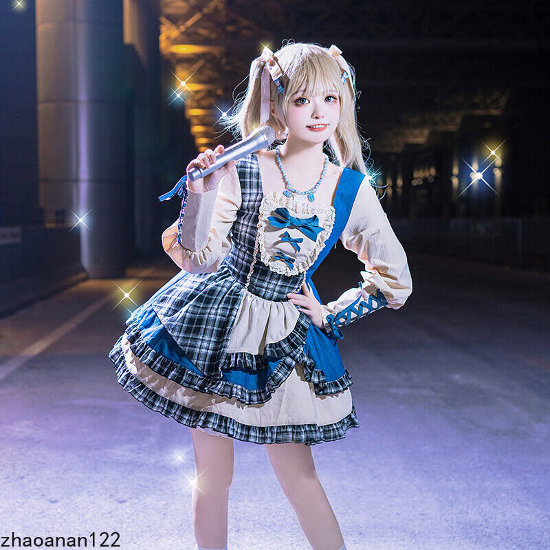 Lolita Short Dress Gril Harajuku Cosplay Costumes Victorian