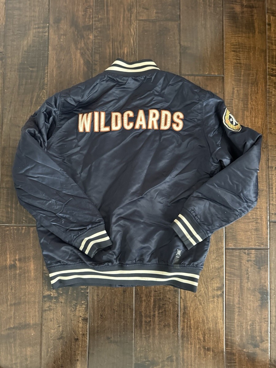 RARE 10 DEEP WILDCARD VICTORY SPORTSWEAR VARSITY BOMBER JACKET XXL