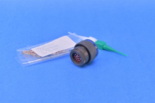 Amphenol Aerospace Mil-Spec Circular Connector 22P 5A Male Plug MS27473E12B35P - Picture 1 of 5