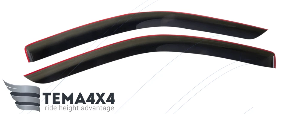 Лента на козырьки окна дефлектор защита от солнца дождя для Toyota Paseo Cynos L40 91-95 - Изображение 2 из 4