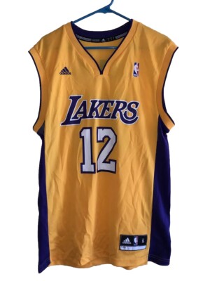 adidas Los Angeles Lakers ゲームシャツ VTG Adidas NBA Los Angeles Lakers Pre Game Warm Up Shooting