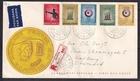 q9945/ Indonesia Registered Olympic FDC Cover t/Denmark 1960