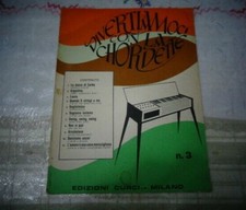 DIVERTIAMOCI CON LA CHORDETTE NUMERO 3 EDIZIONI CURCI MILANO 1982