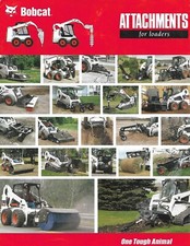 Equipment Brochure - Bobcat  - Attachments for Skid Steer Loaders (E8249)