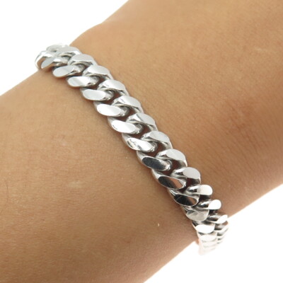 KARIZIA SPA KA-1772 925 Sterling Silver Italy Miami Cuban Link