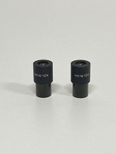 A11: Pair HKW10x Vet Doctor Microscope Eyepiece Ocular