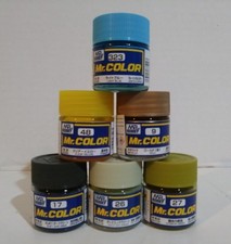 Gunze Sangyo Mr Color acrylic paint 6pcs bundle