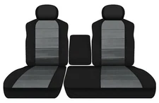 Truck Seat Covers Fits Chevy Impala 2000 to 2005 Sixty Forty Split Bench Seat