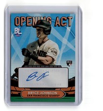 Bryce Johnson 2023 Topps Big League Opening Act Autograph #OAA-BJ Auto