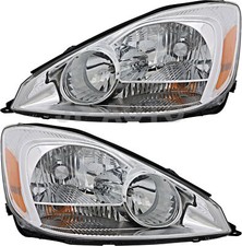 For 2004-2005 Toyota Sienna Headlight Halogen Set Driver And Passenger Side