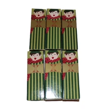Lot of 6 Vintage Avon Fragrance Ornaments Christmas Carolers, After Shave Men