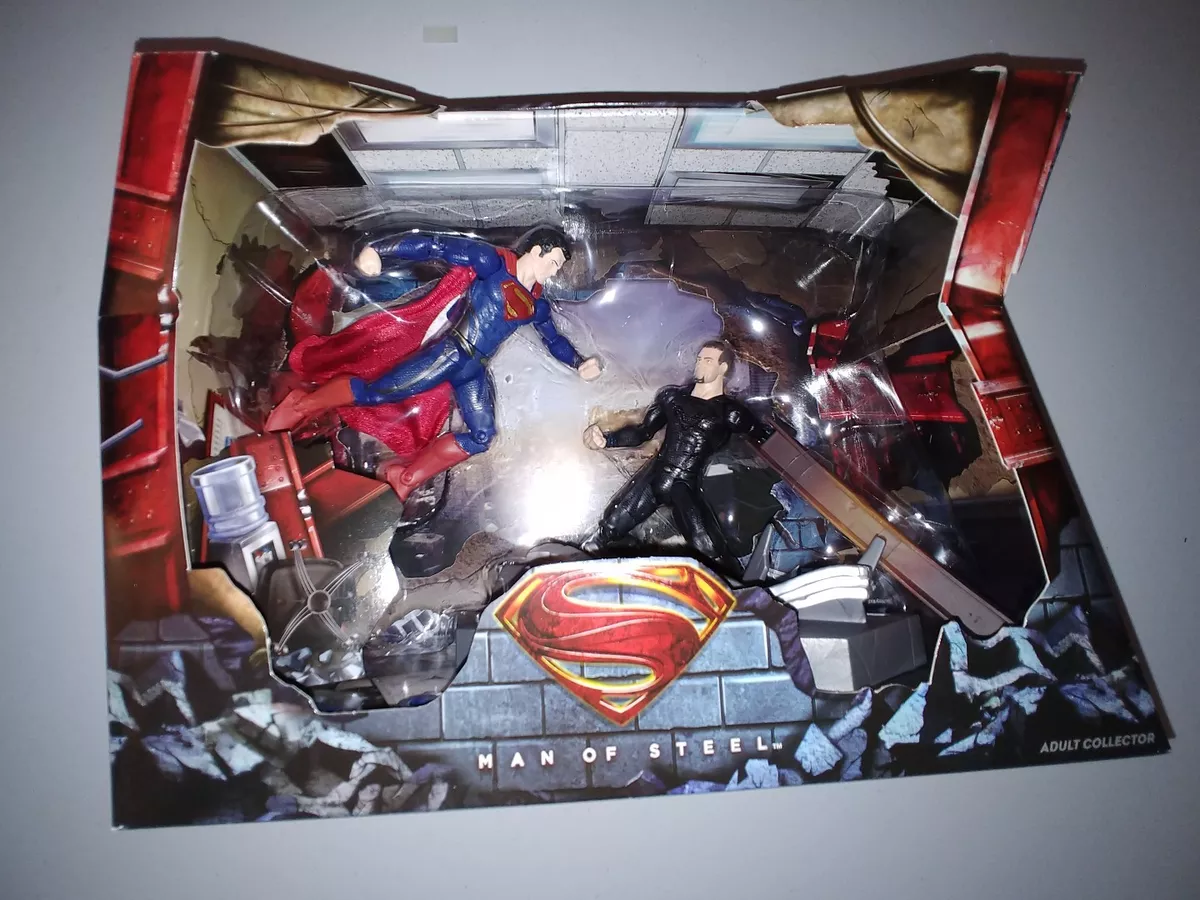 DC Universe DC Man of Steel Movie Masters Superman vs. General Zod Movie  Pack 