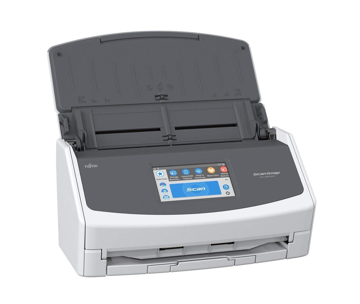 【美品】Fujitsu ScanSnap ix1500ドキュメントスキャナー Fujitsu ScanSnap iX1500 Color Duplex Document Scanner with Touch