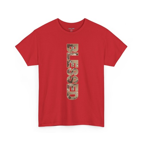 BLESSED CAMO- TEE SHIRT TO MATCH AIR JORDAN 3 DESERT CAMO SNEAKER SHIRT - Picture 38 of 46