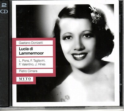 DONIZETTI - LUCIA DI LAMMERMOOR - PONS - TAGLIAVINI - VALENTINO - CIMARA - 1949