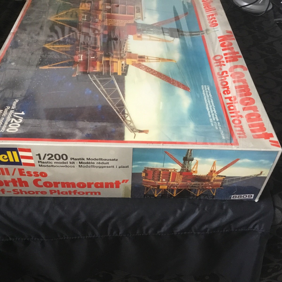 REVELL SHELL NORTH CORMORANT OFFSHORE RIG VINTAGE MODEL KIT REVELL SHELL NORTH CORMORANT OFFSHORE RIG VINTAGE MODEL KIT