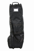 Golf Travel Club Champ Bag Cover With Wheels Deluxe Heavy Extra Case Black Golf Travel Club Champ Bag Cover With Wheels Deluxe Heavy Extra Case Black