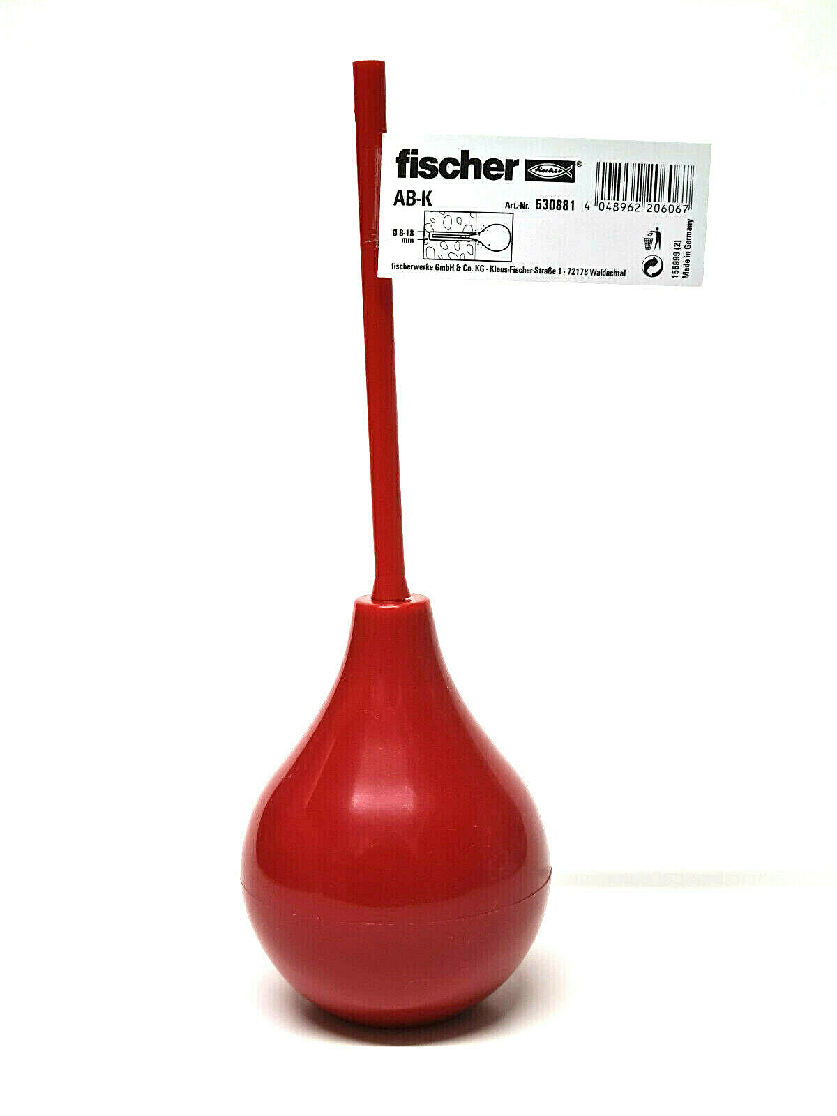 Fischer Rot Dübel, Ausbläser Klein Ab K (1 Stk.) - Image 3
