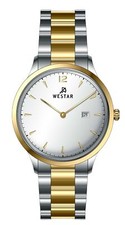 Westar Profile Acier Inoxydable Cadran Argenté Quartz 50218CBN107 Montre Hommes