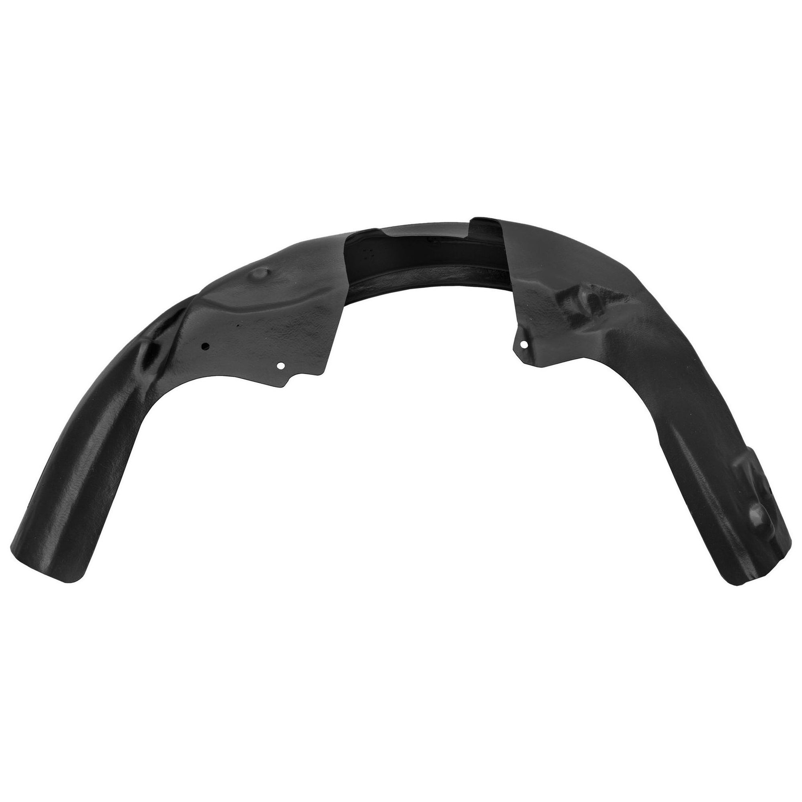 Pare-boue d'aile avant droit HDPE noir pour Ford Fiesta MkVI 2008 à 2016