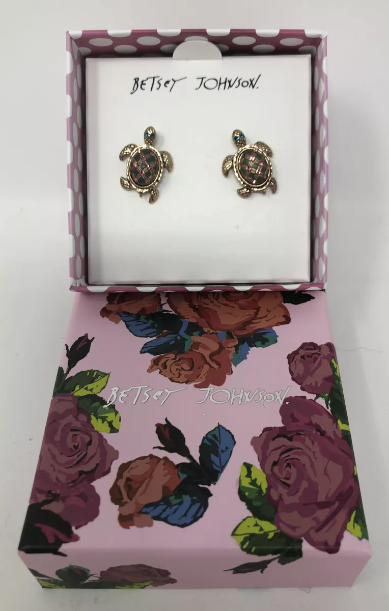 Buy Betsey Johnson Pave Dolphin Stud Earrings at Ubuy New Zealand