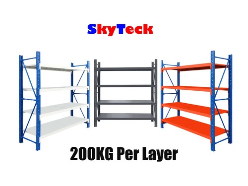1.5M WAREHOUSE METAL SHELVING RACKING STAND WORK BENCH STEEL SHELF 2–1520C MFP - Picture 7 of 10