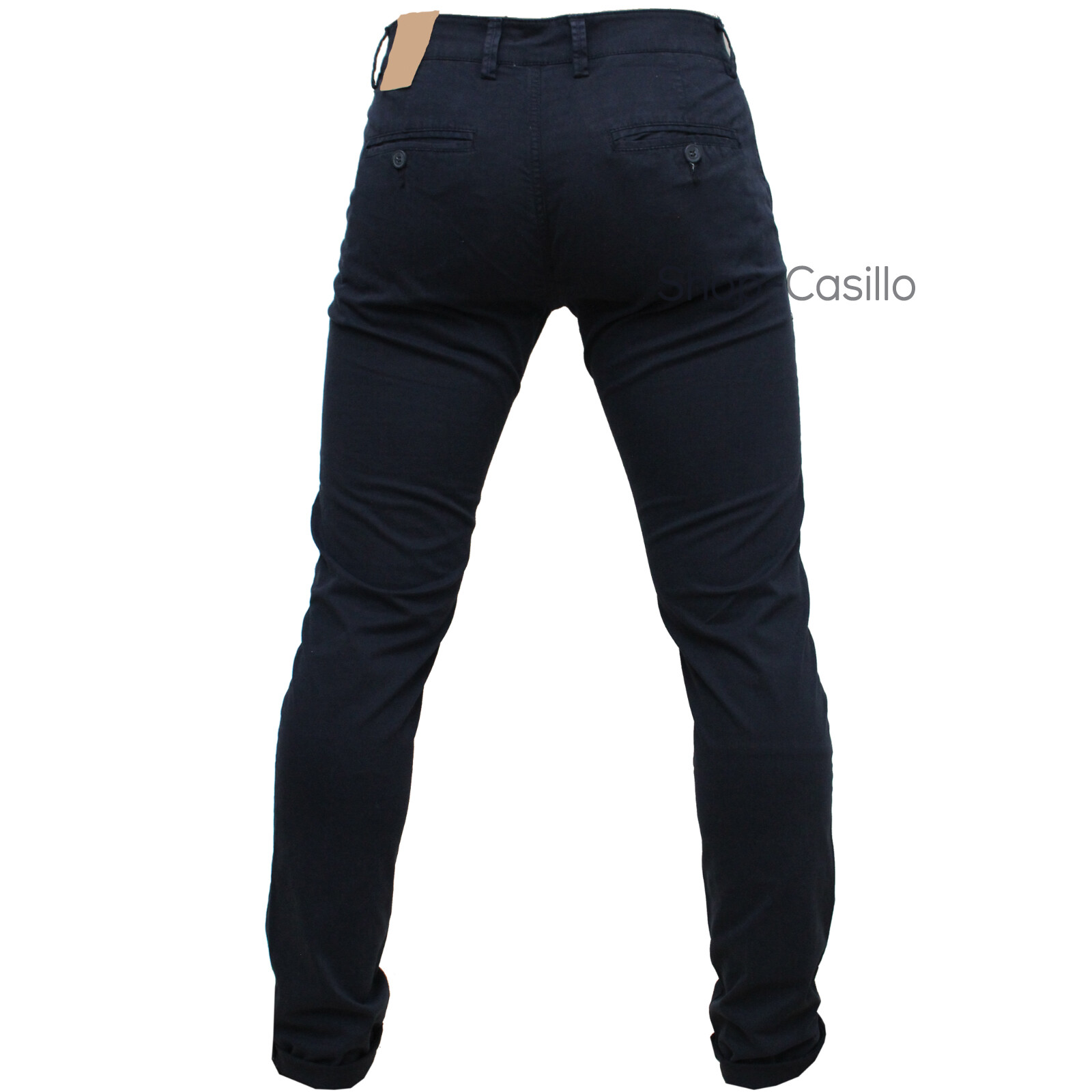 HUGO - Jeans Extra Slim Fit In Denim Elasticizzato Bianco - Bianco - Foto 13