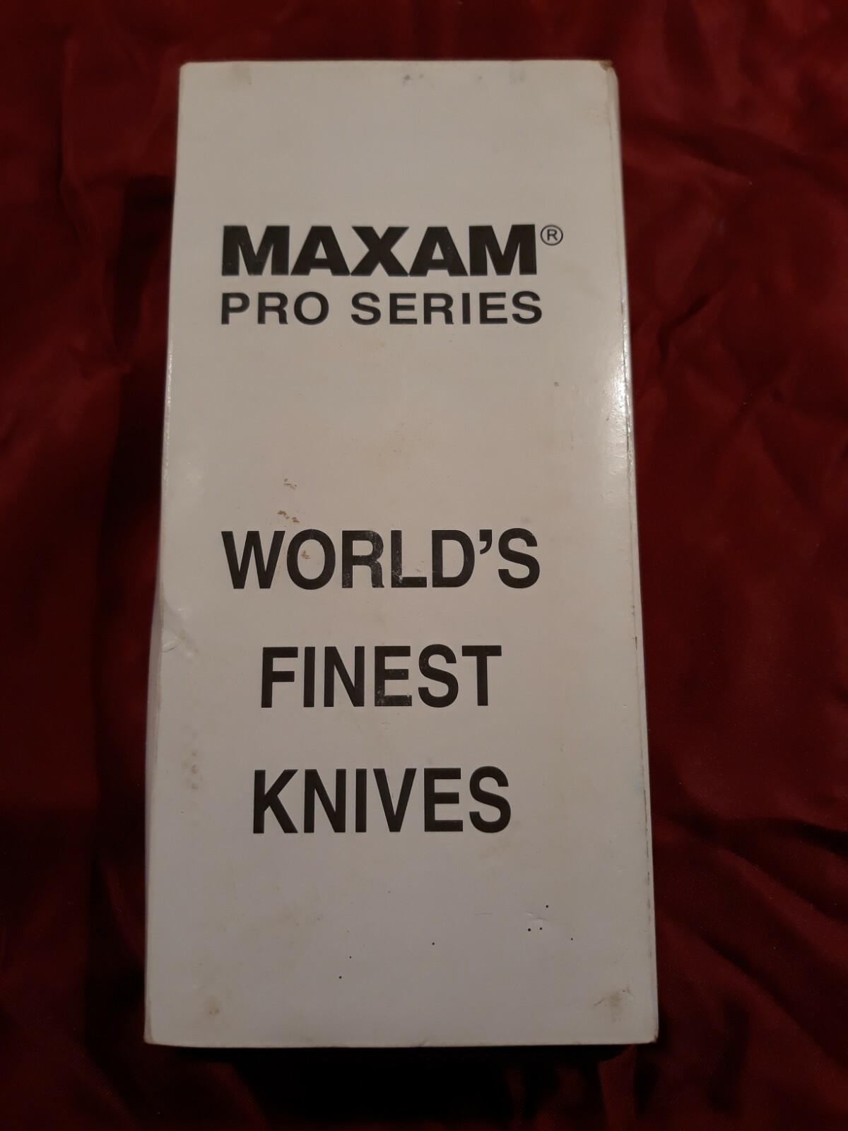Maxam Pro Series Serrated Stainless Steel Blade Folding Knife w/ Sheath