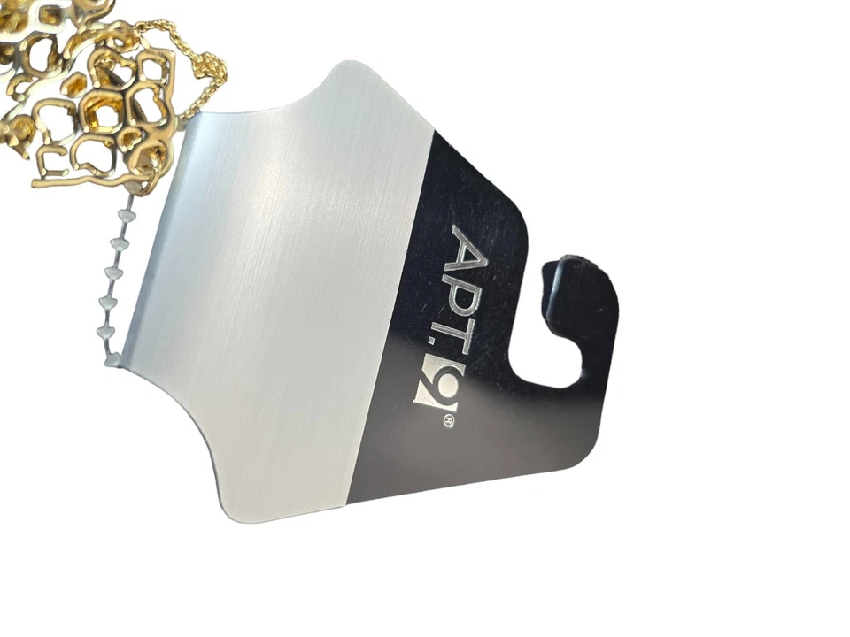 Brazalete para mujer Apt.9 chapado en oro con cierre magnético nuevo con etiquetas Foto 4 de 4