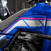 3D Aufkleber Motorrad Seiten Tank Pad Schutz Yamaha Tenere 700 World Rally Kompa