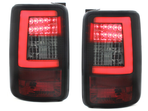 LED Rückleuchten für VW CADDY 04-14 HECKKLAPPE FLÜGELTÜRER schwarz links rechts - Bild 3 von 10