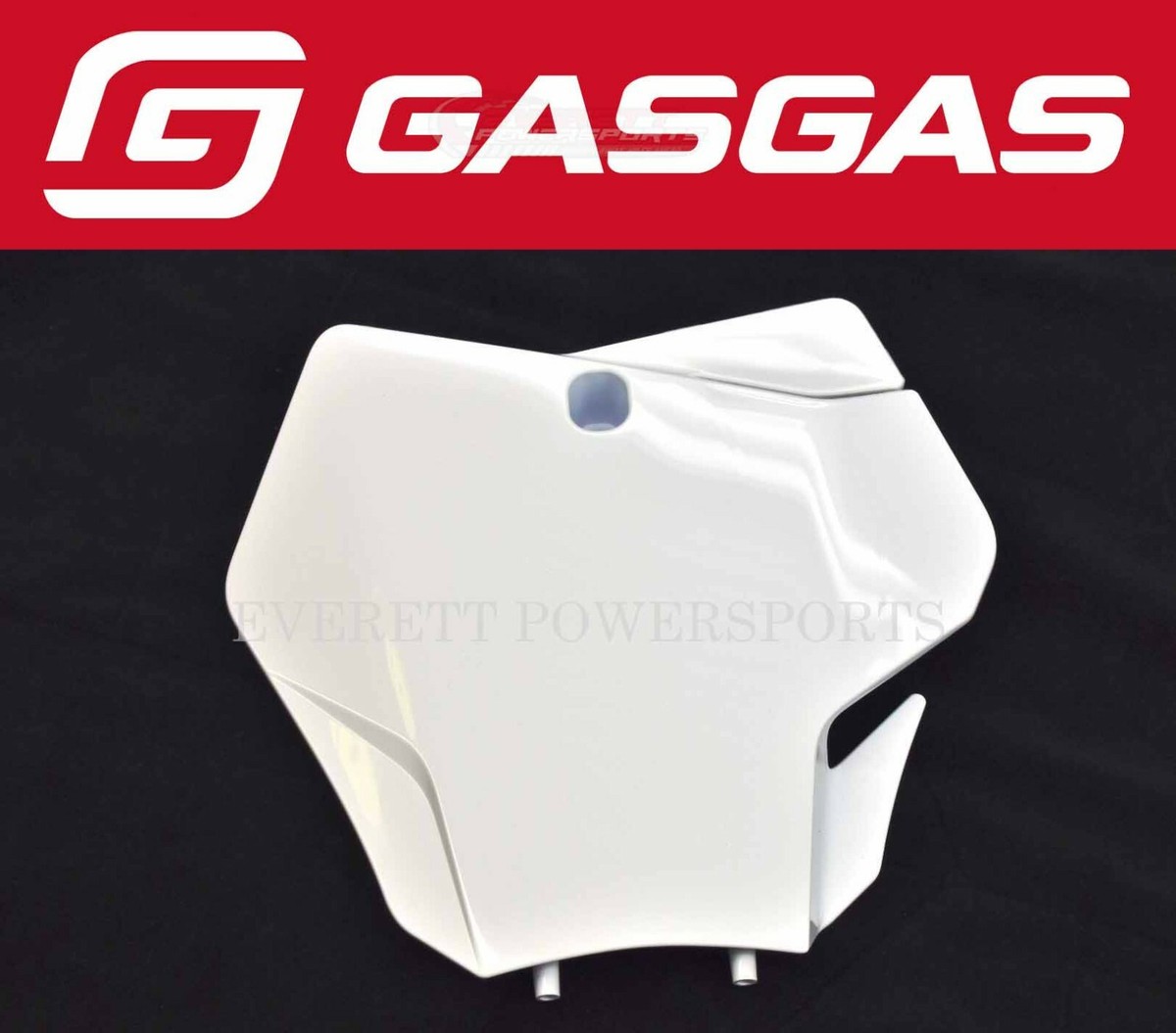 Front Number Plate EC250 EC250F EC300 EC350F EX MC GasGas Plastic