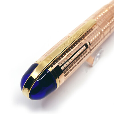 Ensemble Très Rare WAHL EVERSHARP Skyline Or Plaqué Motif Dart - Plume Et Porte-mines, Excellent état