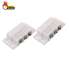 2Sets Magnetic Reed Switch Normally Open Closed NC NO Door Alarm Window Security
