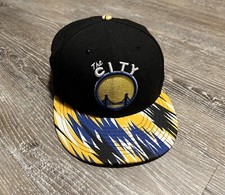 The City Golden State Warriors New Era Snapback Hat NBA Hardwood Classics