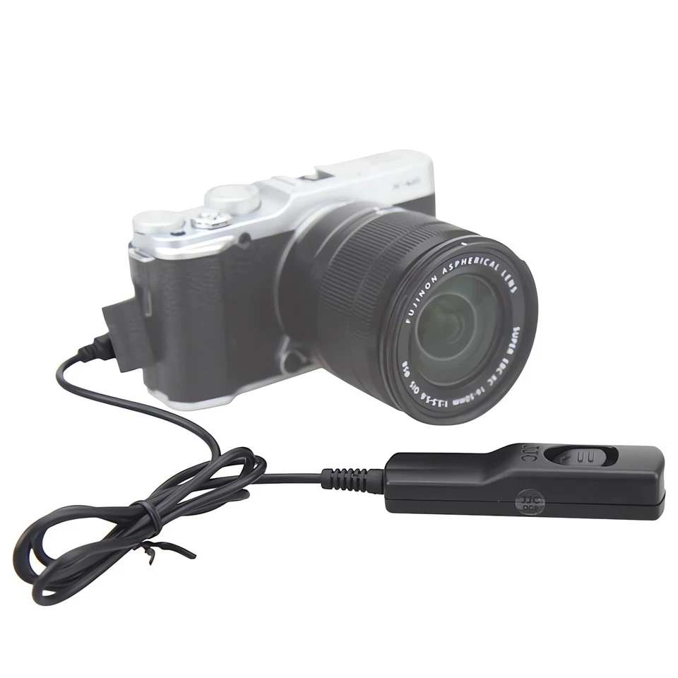 JJC Control remoto de liberación del obturador para Fujifilm X-T30 GFX100 X-T4 X100V GFX100S X-E2