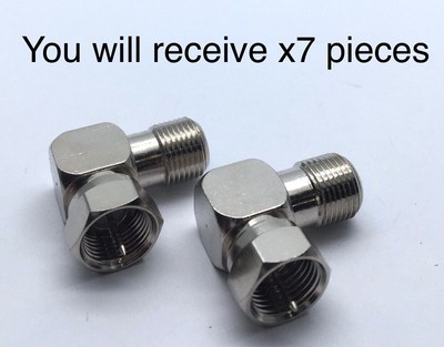 Clipsal 3105FF-FMRA F Male to Female Right Angle Adaptor  x7