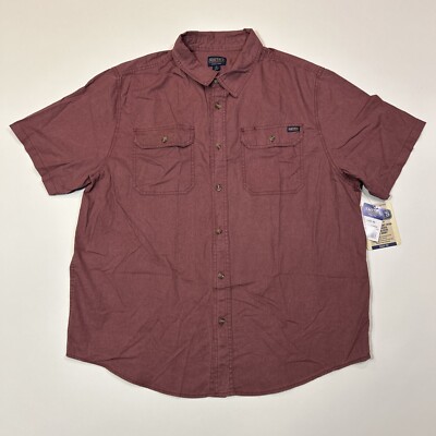 Smith's Workwear Men's Workwear Long Sleeve Henley Shirt