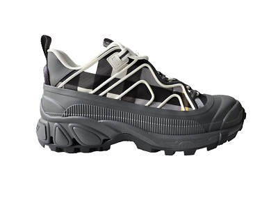 バーバリー BURBERRY Arthur ダッドスニーカー　２８ｃｍ　表記サイズ43 Burberry Men's Arthur M Story Grey Check Sneakers Size US 10 EUR