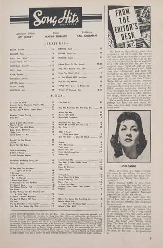 Song Hits Magazine Nat King Cole Jimmie Rodgers Perry Como May 1959 d7 - Picture 2 of 4