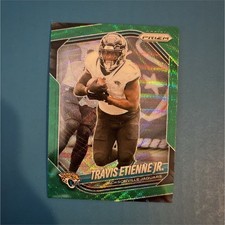 2025 Panini Prizm Green Prizm #68 Travis Etienne Jr. Jacksonville Jaguars NFL