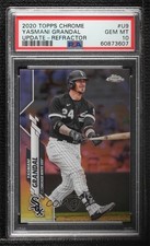 2020 Chrome Update Target Refractor /250 Yasmani Grandal #U-9 PSA 10 GEM MT 0i76