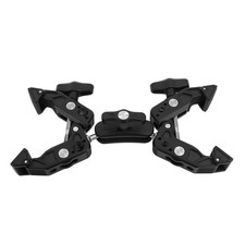 Camera Clamp Mount Heavy Duty Aluminum Alloy Crab Clamp With 1/4 3/8