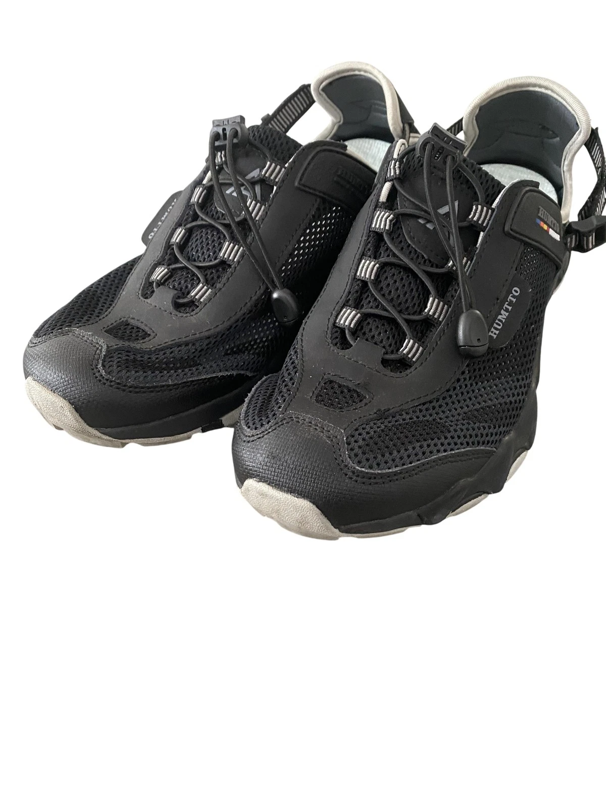HUMTTO Outdoor Sandals Mens Size 9.5 Black Mesh Slip-On Water Hiking HT1605-7