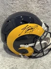 Jim Everett Signed Rams T/B Riddell Full Size Speed Replica Helmet - (SS COA)