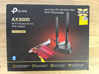 TP-LINK | Archer AX3000 TX3000E | 2400Mbps | Wireless Adapter Card | Wifi6