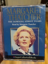Margaret Thatcher The Downing Street Years Audio Book Cassettes as new sealed 