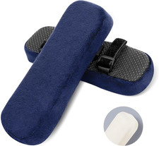 2 Pack Office Chair Armrest Pads Covers with Memory Foam Elbow Pillow for Forear