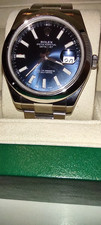 Rolex Datejust II 116300 Date Steel Blue Dial 41MM Men's Automatic Watch